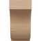 Ekena Millwork 4"W x 4"D x 8"H Wide Van Buren Rough Cedar Woodgrain TimberThane Corbel, Primed Tan CORUR04X04X08VANRCPR - alternate 5